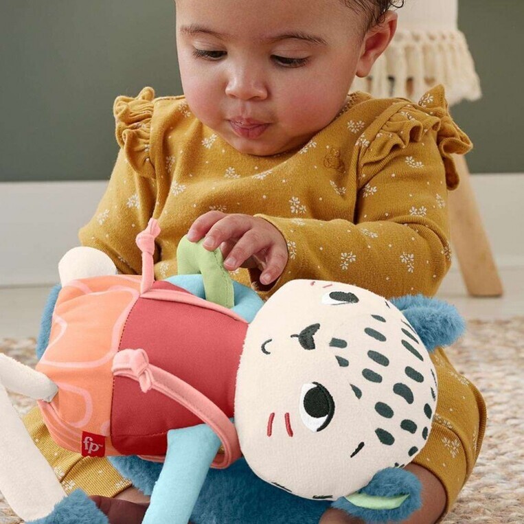 Fisher-Price Spotting Fun Μαλακή Λεοπάρδαλη Του Xιονιού - HKD64