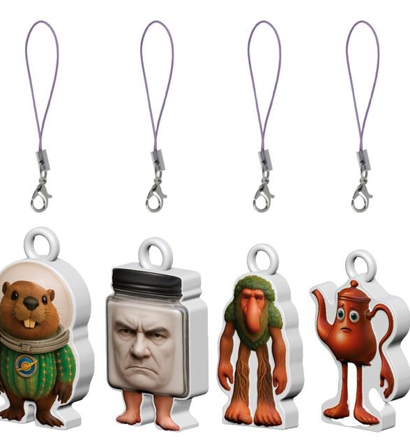 Trallallero Brainrot Collection 3D Figures Μπερλόκ 6εκ. - FK61523