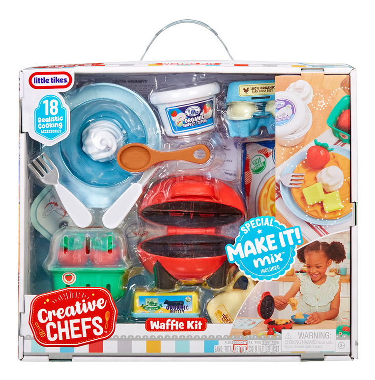 Little Tikes: Creative Chefs - Waffle Kit - 639685EUC