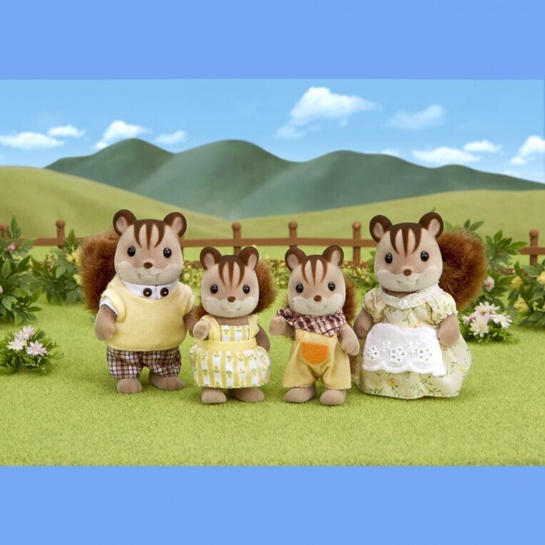 Sylvanian Families Walnut Squirrel Οικογένεια Σκίουρων - SF4172
