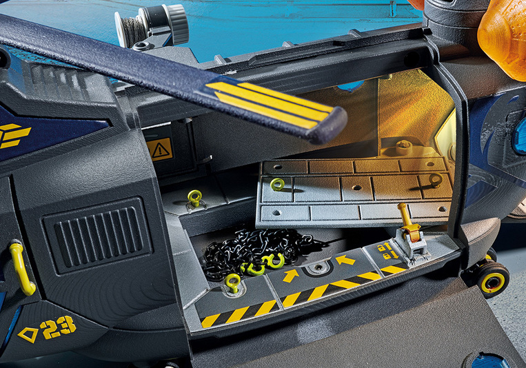 Playmobil City Action Ελικόπτερο Ειδικών Δυνάμεων Με Δύο Έλικες - 71149