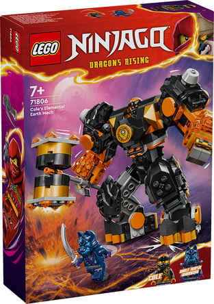 Lego Ninjago Cole's Element Earth Mech - 71806