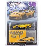 Mini GT Lamborghini LB-Sihlouette Works Murcielago GT EVO - MGT01135BL