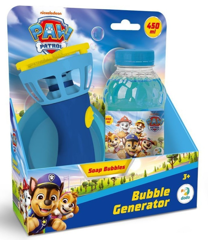 Μηχανή Για Σαπουνόφουσκες Paw Patrol 450ml - 200736