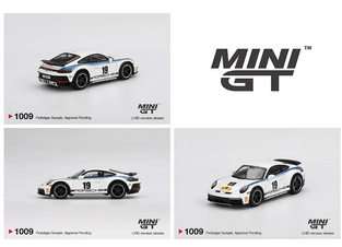 Mini GT 1:64 Porsche 911 Dakar Rally 1974 – White - MGT01009BL