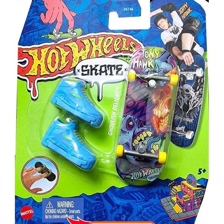Hot Wheels Skates Fingerboard Skate Και Παπούτσια Tony Hawk - HNG45