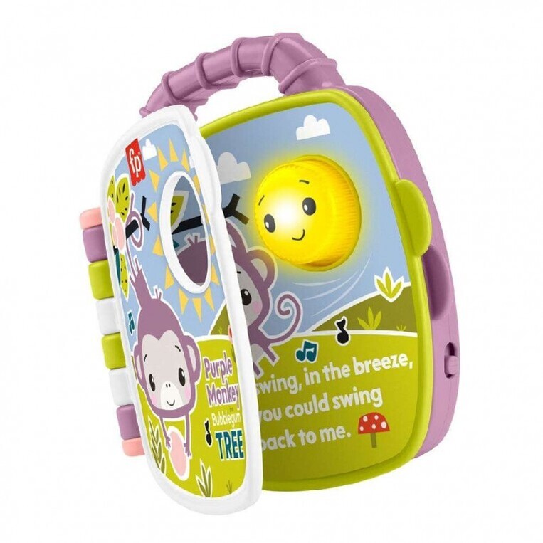 Fisher-Price Μουσικό Βιβλιαράκι Μαϊμουδάκι - JFN07