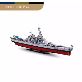 Sluban - Model brick Battleship USS Missouri 1/350 Set - M38-B1291