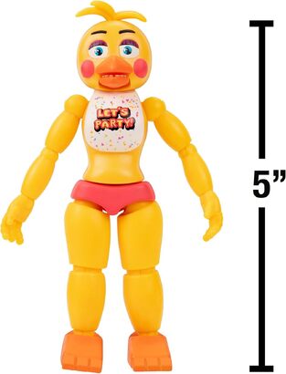 Five Nights t Freddys Toy Chica - 5-Inch Articulated Figure - FNF0101