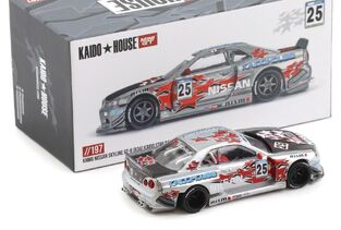Mini GT Nissan Skyline GT-R R34 Kaido Star Racing V1 - MGTKHMG197