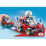 Playmobil Action Heroes Πυροσβέστης Με Γουρούνα - 71825