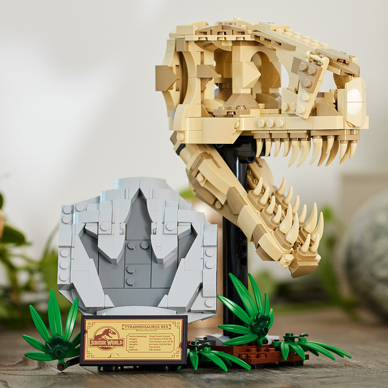 Lego Jurassic World Dinosaur Fossils: T.Rex Skull - 76964