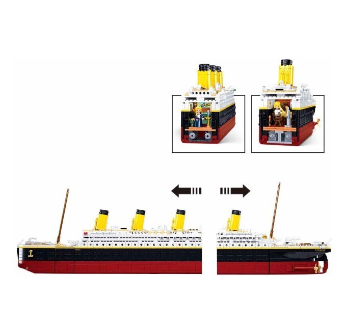 Sluban - Titanic Extra Large Building Set 1:350 - M38-B1122
