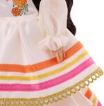 Barbie Signature Doll Día De Muertos In Ruffled Cream Gown - JBJ05