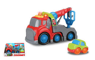 Kidz To GO Busy City Γερανός 19,5 cm & Μίνι Αυτοκίνητο - FK10349
