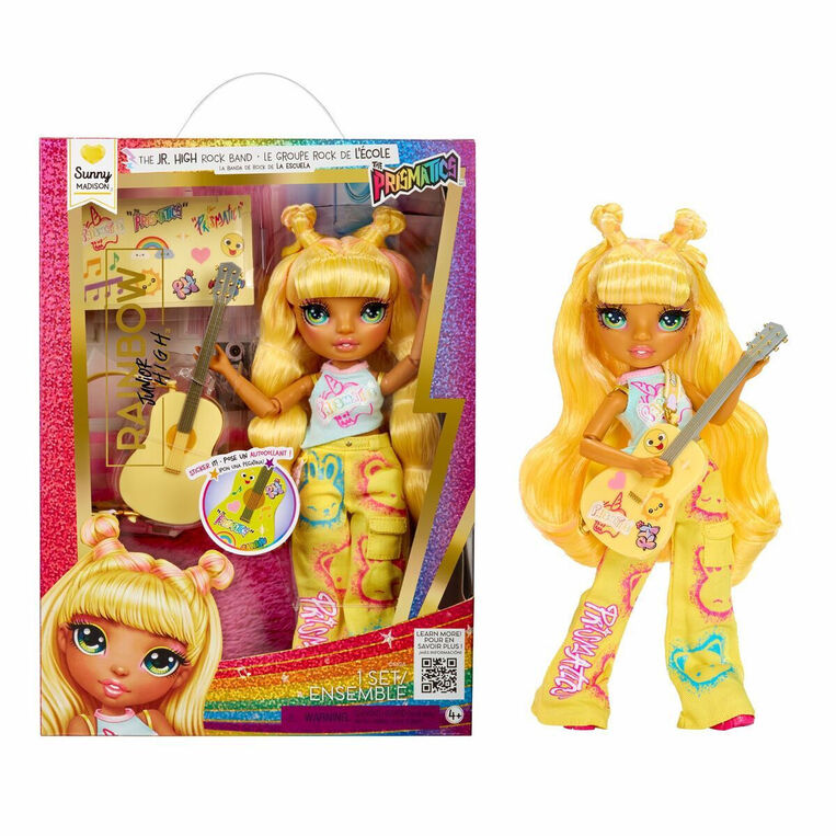 Rainbow High Jr High Rockband - Sunny - 565628EUC