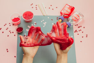 Tuban Κατασκευή DIY Slime Σετ Φράουλα - TU3139