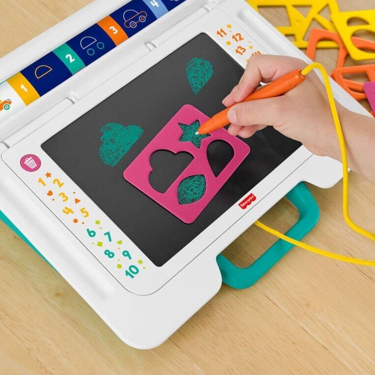 Fisher-Price Γραφείο Μαθαίνω Kαι Ζωγραφίζω - JDL70