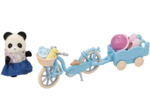 Sylvanian Families Cycle and Skate Set Panda Girl - Σετ Ποδήλατο Και Καρότσα Κοριτσάκι Πάντα - SF5652