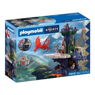 Playmobil Knights Πύργος Ιπποτών Δράκου - 72113