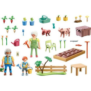 Playmobil Country Ο Λαχανόκηπος Του Παππού Και Της Γιαγιάς - 71443