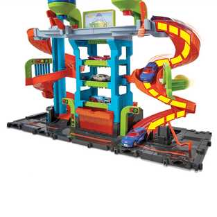 Hot Wheels Mega Πλυντήριο Χρωμοκεραυνών - HDP05