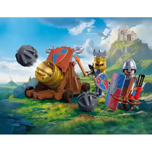 Playmobil Knights Λεοντοκαρδοι Ιπποτες Με Κανονι - 72115
