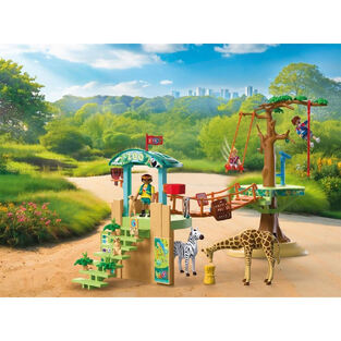 Playmobil Animals And Friends Ζωολογικό Πάρκο Με Δραστηριότητες - 72070