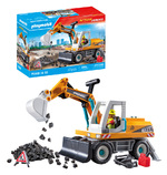 Playmobil Action Heroes Μεγάλος Εκσκαφέας Κατασκευών - 71749