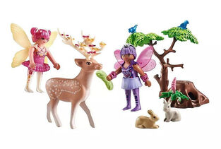 Playmobil Princess Magic Starter Pack Νεράιδες Με Ζωάκια Του Δάσους - 71800