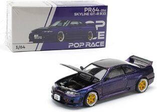 Pop Race Nissan Skyline GT-R R33 NISMO Midnight Purple - PR640256