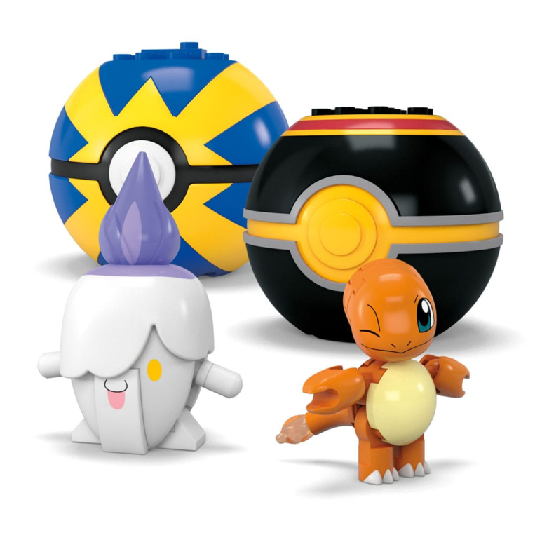 Mega Bloks Pokemon Fire-Type Trainer Team - HTJ06