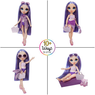 Κούκλα Rainbow High Swim & Style Fashion Doll 28cm Violet (Purple) - 507314EUC