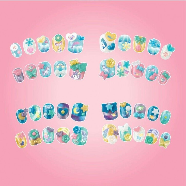 Aquabeads Nail Studio Σετ Αναπλήρωσης Για Νύχια Αστέρια & Μονόκεροι - AQB35060