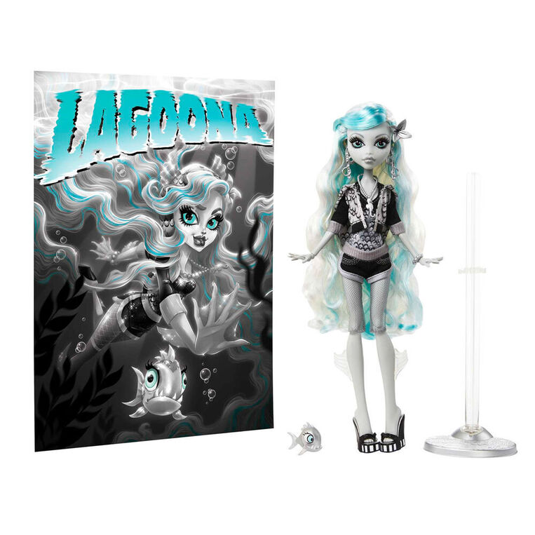 Monster High Reel Drama Lagoona Blue doll - HKN30