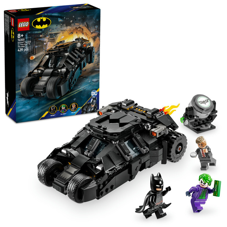 Lego Super Heroes Batman Tumbler Vs. Two-face & The Joker