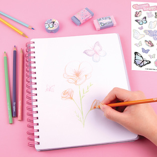 Make It Real Butterfly All-In-1 Sketching Set - FK12025