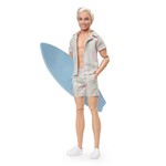 Barbie The Movie Κούκλα Ken Pastel Striped Beach Matching Set - HPJ97