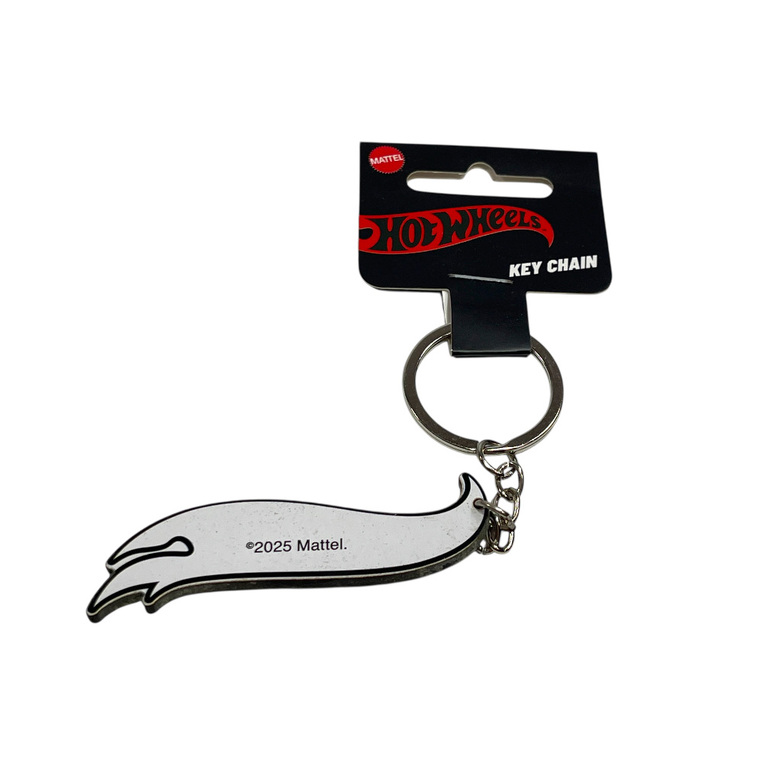 Hotwheels White Flame Keychain - 181368