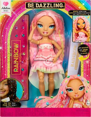 Rainbow High: Be Dazzling - Adeline Rose Fashion (Pink) - 597797EUC