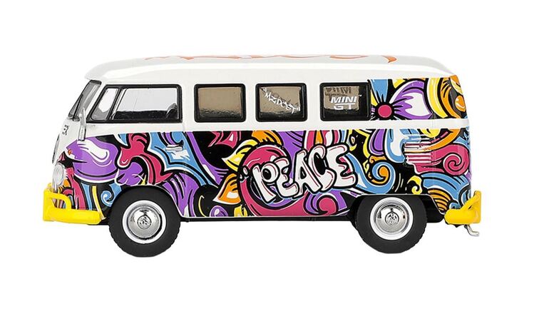 Mini GT Blister Volkswagen T1 Microbus Mizu Design - MGT01191BL