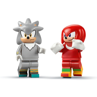 LEGO Sonic The Hedgehog Silver's Car Vs. Knuckles' Monster Truck - 77118