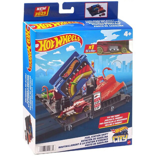 Hot Wheels City Μίνι Πίστες Fuel Station Shift (HMD53) - HKX45