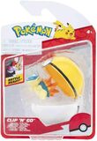 Pokemon Clip 'N' Go - Level Ball with Cyndaquil Φιγούρα (5cm) - PKW4150