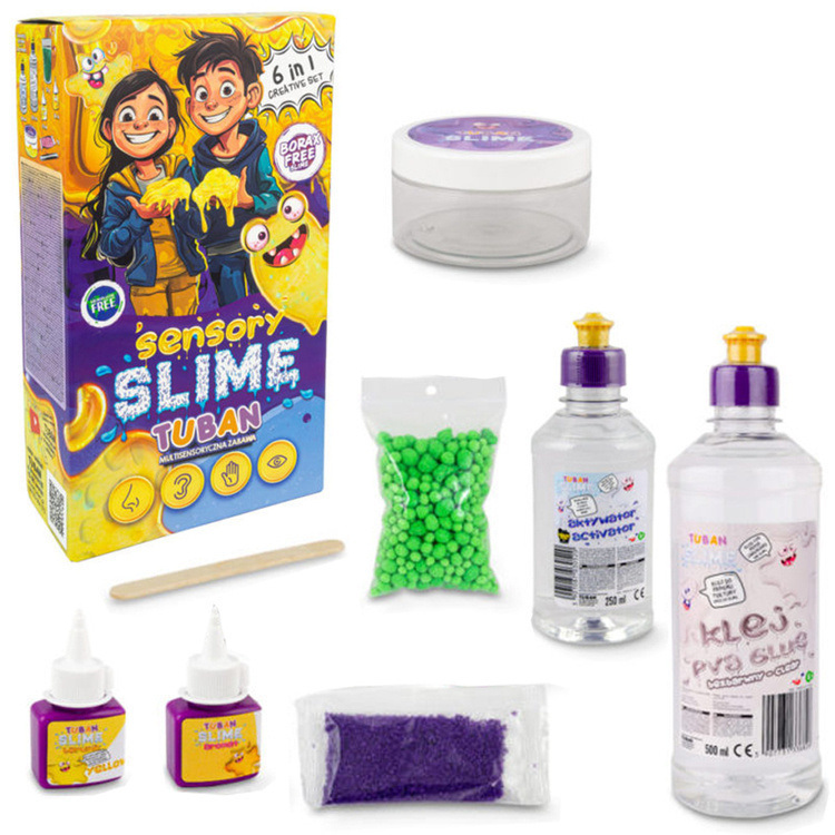 Tuban Σετ DIY Sensory Slime 6 Σε 1 - TU3812
