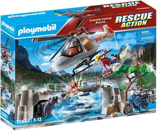 Playmobil Επιχείρηση Διάσωσης Μοτοσικλετιστή Στο Βουνό - 70663