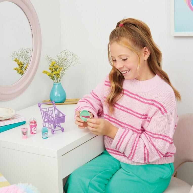 Make It Real 3C4G Tiny Treats Trolley Lip Gloss Set - FK10061