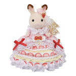 Sylvanian Families - Freyas Birthday Celebration Strawberry Cake Dress - SF5847 