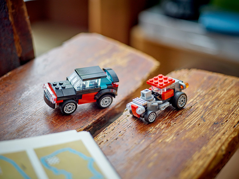Flatbed Truck With Helicopter 