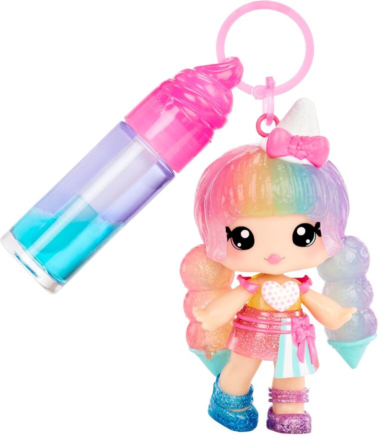 Yummiland Lip Gloss Doll: Mystery Color Change - Stephie Snowcone -  546078EUC